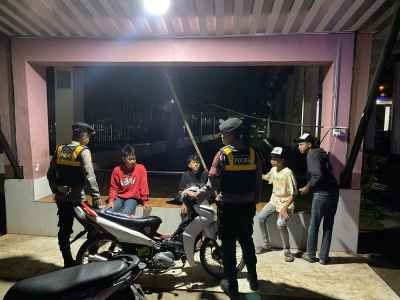Antisipasi Kejahatan Jalanan, Personel Ditsamapta Polda Banten  Patroli OMB 2023