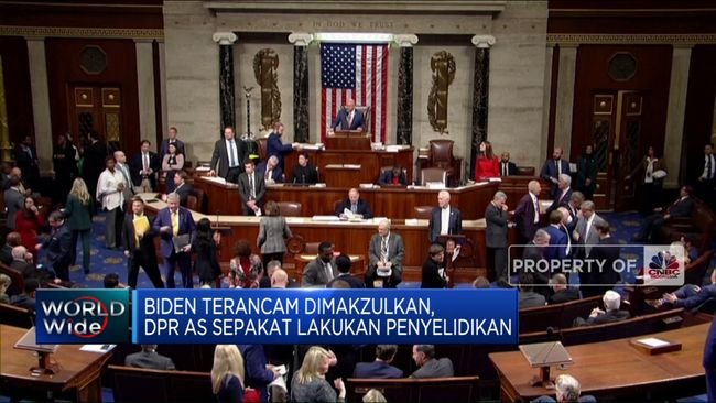 Biden Terancam Dimakzulkan, DPR AS Lakukan Penyelidikan