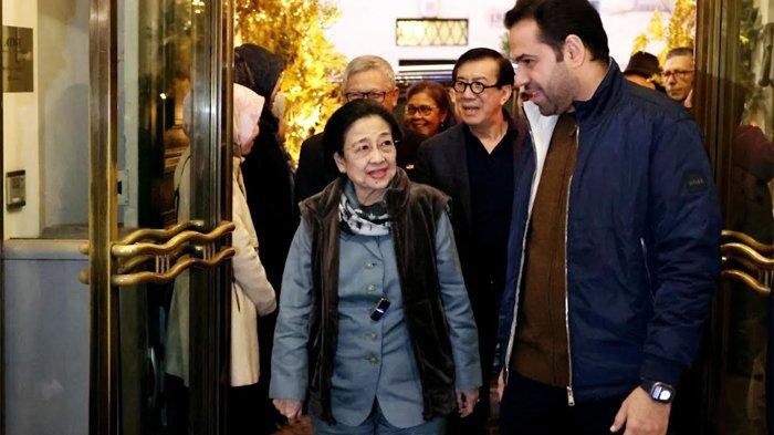 Megawati Tiba di Roma Italia Setelah Tempuh 16 Jam Perjalanan Udara, Jadi Juri Zayed Award 2024