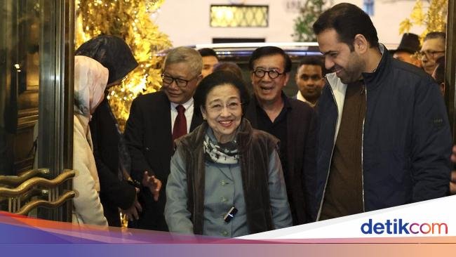 Momen Megawati Tiba di Italia, Ada Apa?