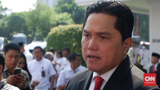 Tugas Erick Thohir Gantikan Luhut Jadi Menko Marves Selesai