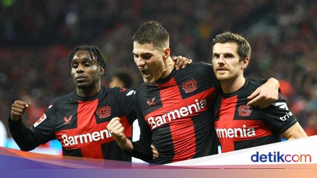 Rekor! Bayer Leverkusen Tak Terkalahkan di 25 Laga