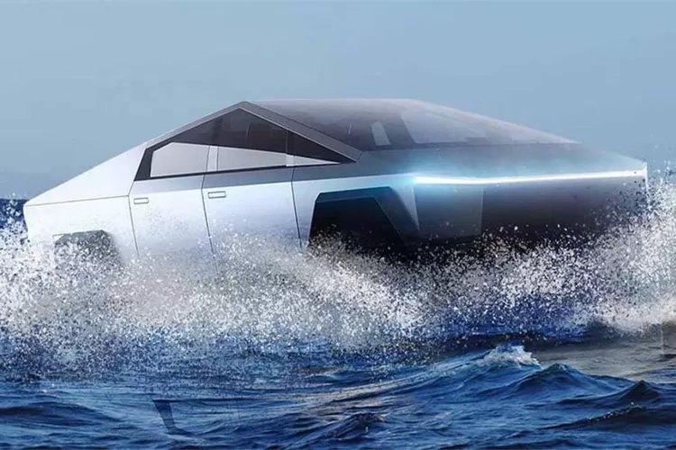 Teknologi Canggih Tesla Cybertruck, Mobil yang Bisa Melewati Air Seperti Perahu