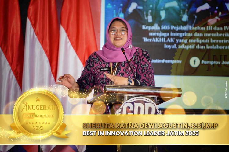 Sherlita Ratna Dewi Agustin Raih Best in Innovation Leader Jatim 2023, Inovasi Teknologi Informasi dan Komunikasi