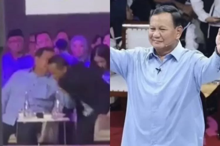 Prabowo Bikin Netizen Bergidik Ngeri Usai Terciduk Cengkeram Jaket Bahlil Saat Debat Cawapres, Warganet: Berubah Jadi Bahlul Dah Tuh!