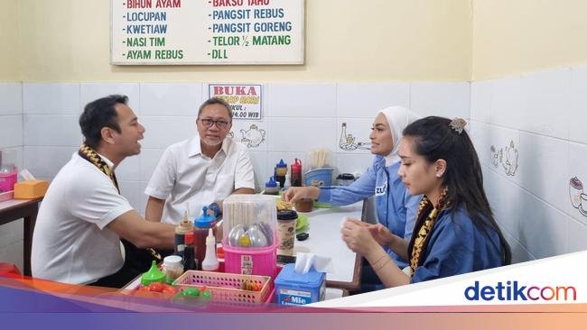 Akrab! Zulhas dan Putri SaraPAN Mi Lampung Bareng Raffi-Nagita