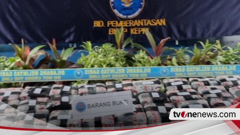 Jaringan Narkoba Internasional, BNNP Kepri Sita Sabu 60 Kilogram di Tanjungpinang