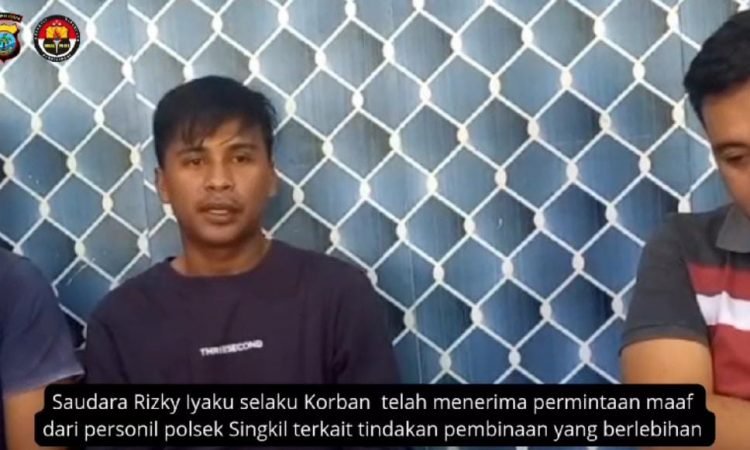 Respon Cepat Pihak Kepolisian Polsek Singkil Terhadap Peristiwa Keributan di Singkil