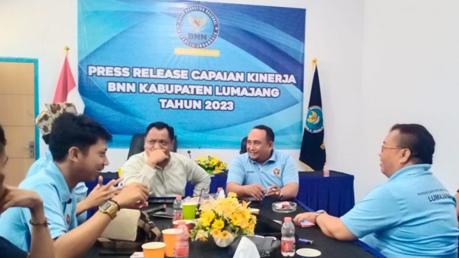 Rilis Akhir Tahun, BNN Lumajang Ungkap Sabu 28 Kg