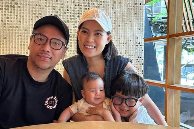 Menggemaskan! Intip 7 Potret Elhanan Putra Sammy Simorangkir di Usia 4 Bulan