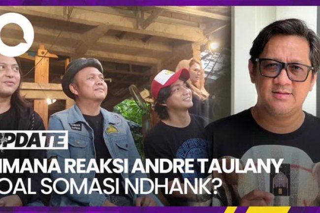Stinky Reborn Ceritakan Reaksi Andre Taulany soal Somasi Ndhank