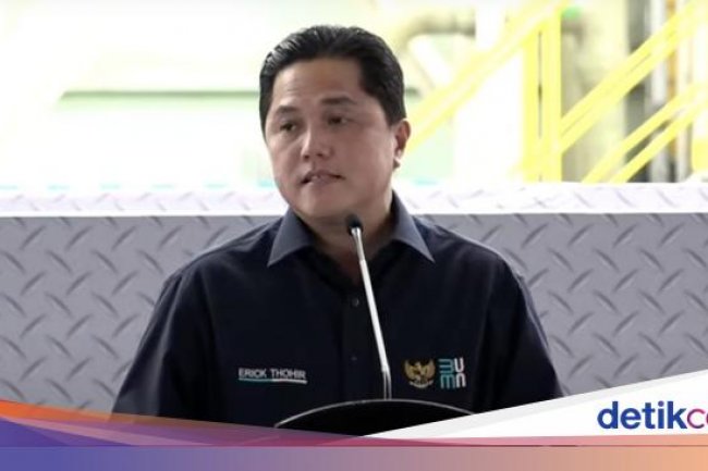 Erick Thohir Lapor ke Jokowi 79 Proyek Strategis Garapan BUMN Beres