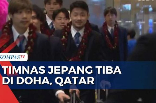 Jelang Piala Asia 2023, Timnas Jepang Mendarat Lebih Awal di Qatar
