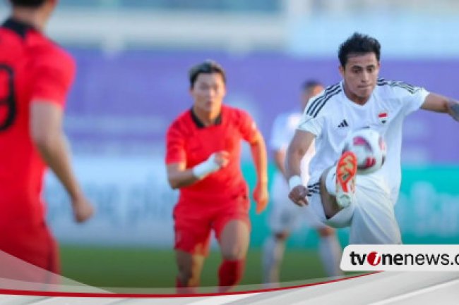 Irak Kalah 0-1 dari Korea Selatan dalam Laga Uji Coba Internasional Jelang Piala Asia 2023