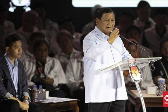 Prabowo Sebut Tak Apa-apa Jika Utang RI Tembus 50 Persen dari PDB