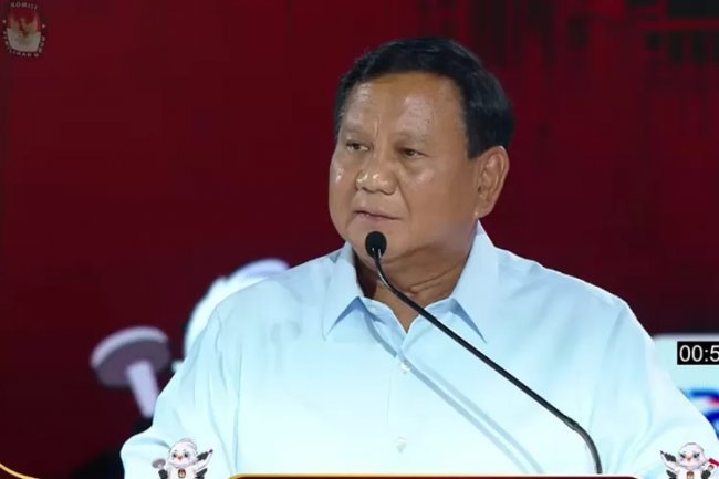 Prabowo Sentil Anies soal Peran Indonesia di Hubungan Internasional