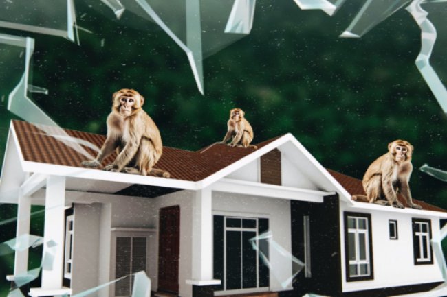 Kawanan Monyet Masuk Pemukiman Warga, Ini Pemicunya