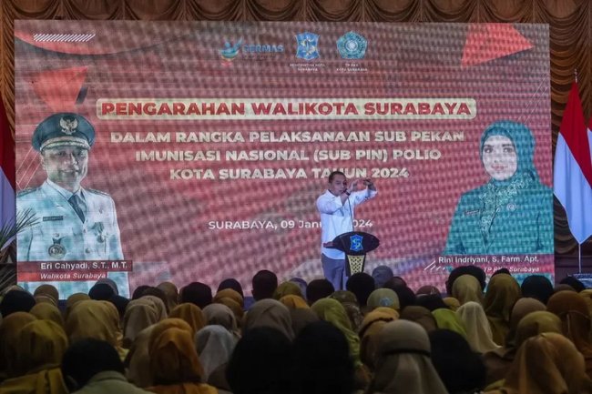 Eri Cahyadi, Berkomitmen Tuntas Imunisasi Polio dalam Sehari