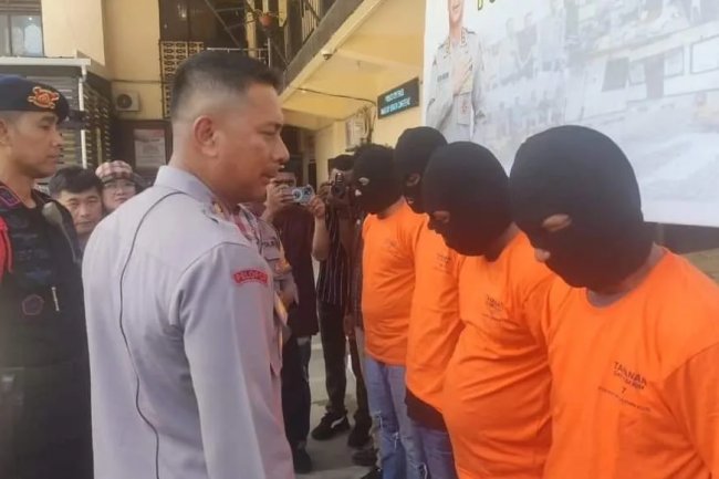 Main Hakim Sendiri Saat Peristiwa Kebakaran Pasar Youtefa, 4 Orang Pelaku Diamankan