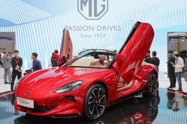 Membintangi Sejumlah Pameran Otomotif  Internasional, MG Motor Indonesia Akan Datangkan Roadster Cyberster ke Tanah Air?