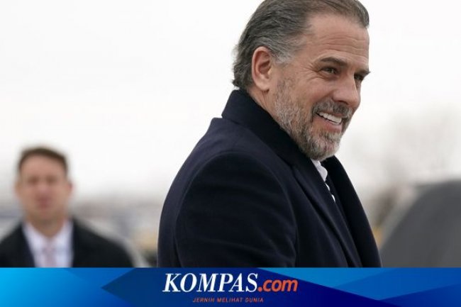 Putra Joe Biden Didakwa 9 Tuduhan Pidana, Mengaku Tak Bersalah