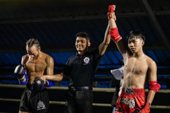 KALSEL: Siswa Madrasah Balangan, Juara 1 Kejuaraan Muay Thai Tingkat Internasional di Bali