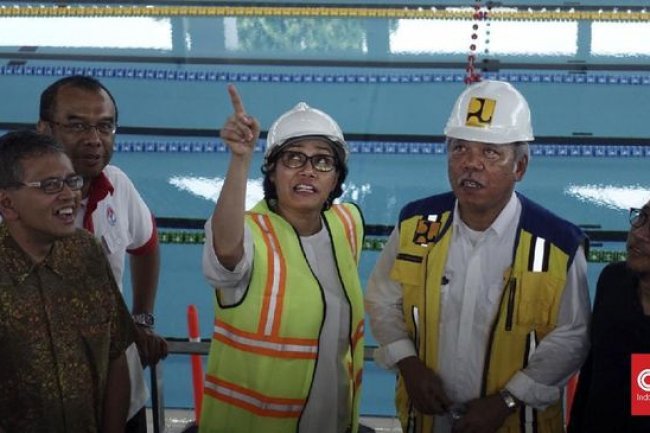 Sri Mulyani Pamer Kemesraan dengan Basuki Usai Dibujuk Mundur