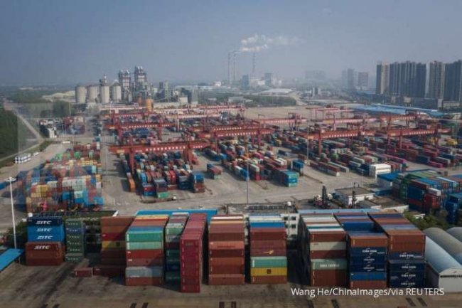 Ekonomi Mengalami Deflasi, Ekspor China Anjlok