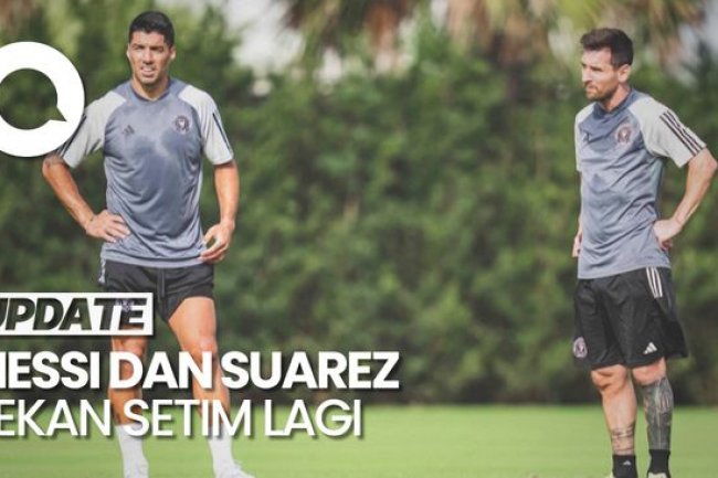 Intip Latihan Eks Bintang-bintang Barca Reuni di Miami: Messi-Suarez-Busquets