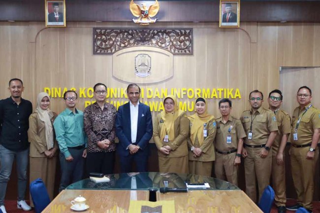 Kominfo Jatim dan Western Sydney University Bahas Peluang Kolaborasi Pendidikan Teknologi Informasi