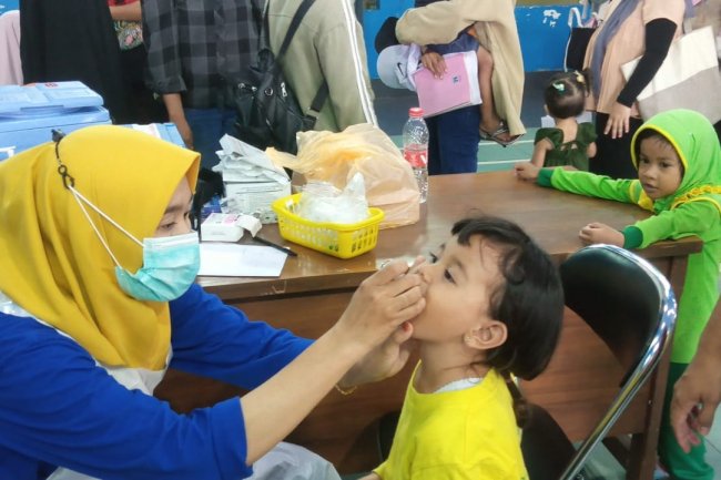 Puskesmas Gamping Gelar PIN Polio Selama 6 Hari