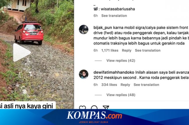 Toyota Calya Sukses Lewati Tanjakan Terjal dengan Cara Jalan Mundur