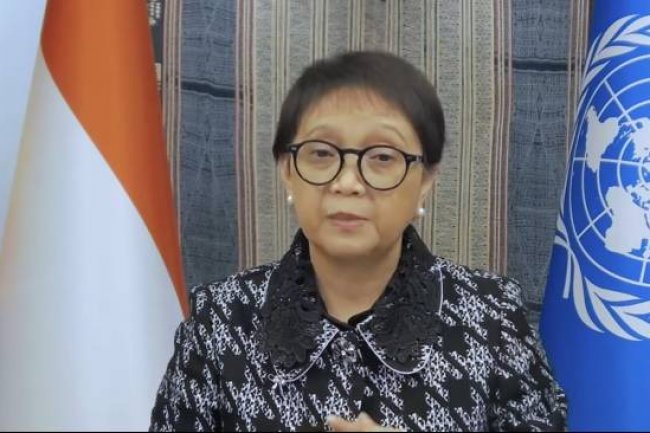 Menlu Retno: DK PBB Punya Mandat Pelihara Perdamaian Internasional, Bukan untuk Toleransi Genosida