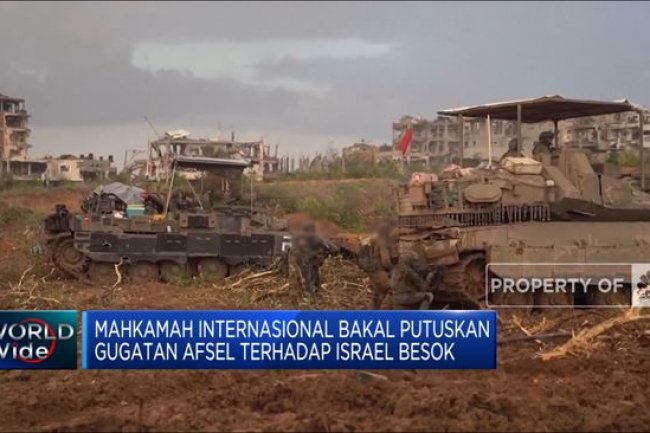 Video: Nasib Israel Di Mahkamah Internasional (ICJ) Diputuskan Besok