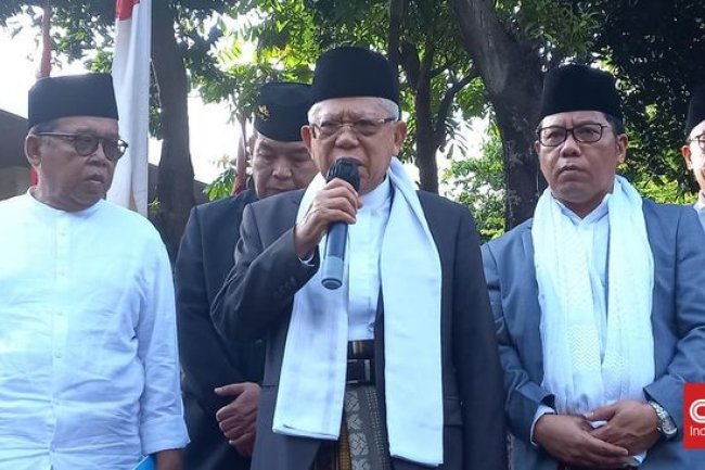 Ma'ruf Amin Beri Jokowi 2 Opsi Jika Mahfud MD Mundur dari Kabinet