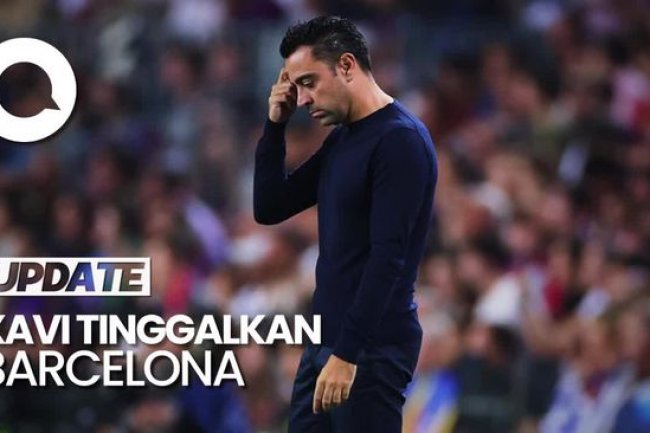 Alasan Xavi Hernandez Tinggalkan Barcelona di Akhir Musim