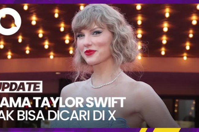 Taylor Swift Hilang di Pencarian X Imbas Foto Mesum Rekayasa AI