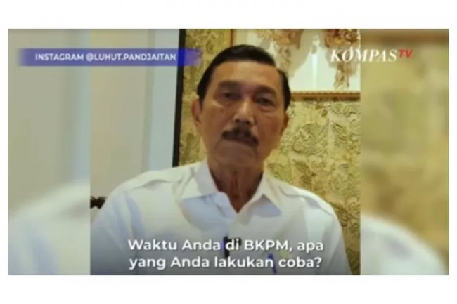 Luhut Binsar Pandjaitan Kembali Sindir Tom Lembong Soal OSS yang Tak Rampung: Sekarang Kami yang Selesaikan Itu!