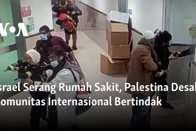 Israel Serang Rumah Sakit, Palestina Desak Komunitas Internasional Bertindak