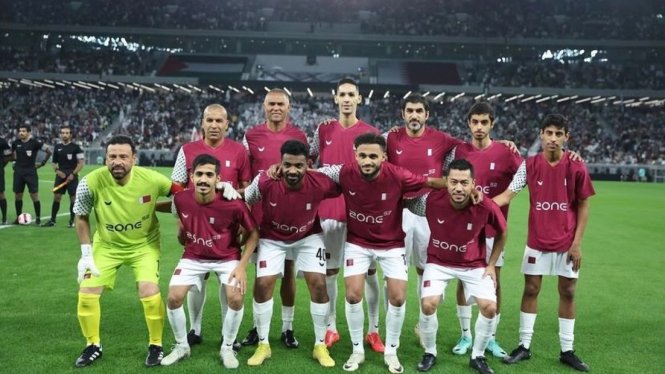 Hasil Timnas Qatar vs Kamboja: Tim Tuan Rumah Piala Asia 2023-2024 Ini Menang 3-0
