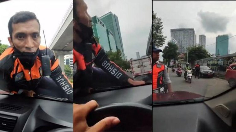 Viral Petugasnya Terbawa di Kap Mesin Mobil Toyota Avanza, Ini Pembelaan Dishub DKI Jakarta