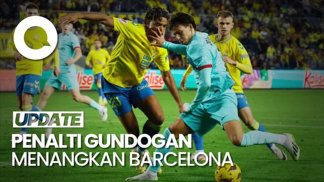 Las Palmas Vs Barcelona: Blaugrana Menang Dramatis 2-1