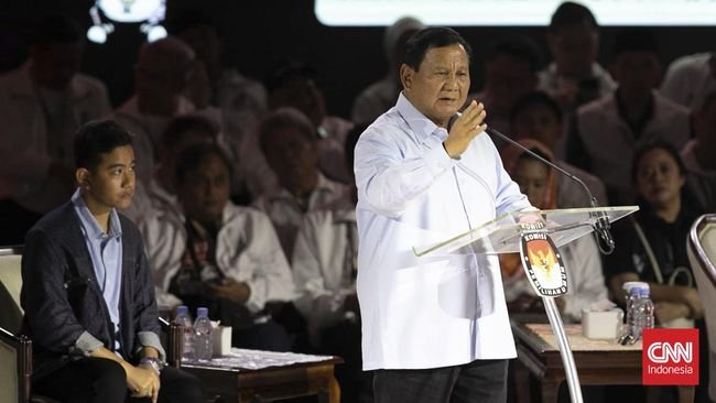 Prabowo Sebut Tak Apa-apa Jika Utang RI Tembus 50 Persen dari PDB