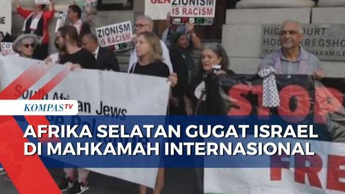 Tim Hukum Afrika Selatan Bela Palestina di Mahkamah Internasional