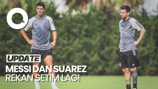 Intip Latihan Eks Bintang-bintang Barca Reuni di Miami: Messi-Suarez-Busquets