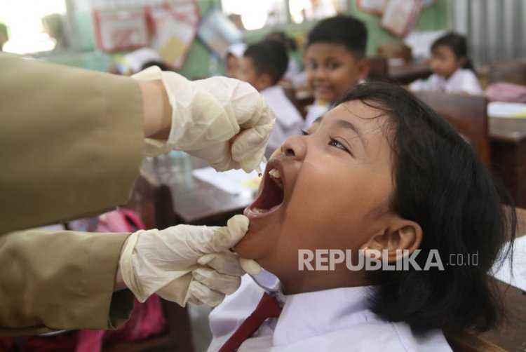 Kemenkes: Cakupan Sub PIN Polio Hari Keempat Capai 76,9 Persen