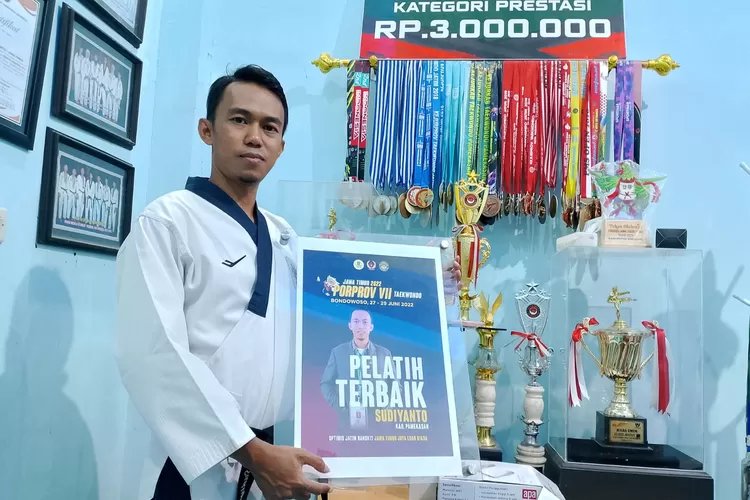 Pelatih Taekwondo Berlisensi Internasional Sudiyanto Wariskan Ilmu agar Abadi