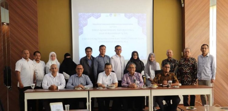 FMIPA USK Gandeng Diskominsa Aceh untuk Perkuat Teknologi Informasi dan Komunikasi