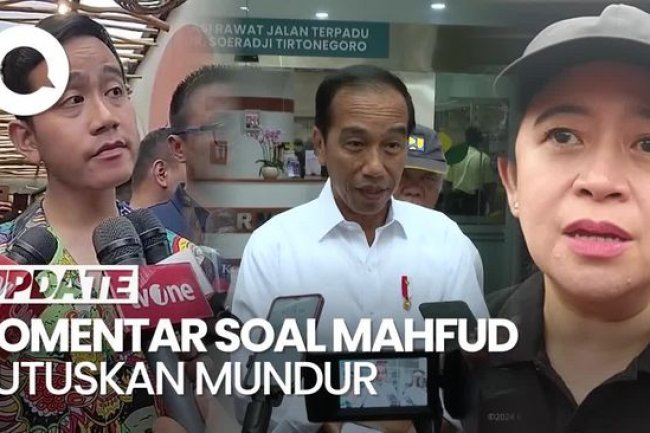 Komentar Jokowi hingga Gibran soal Mahfud Mundur dari Menko Polhukam