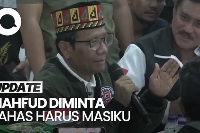 Ditanya Kabar Harun Masiku, Ini Jawaban Mahfud Md